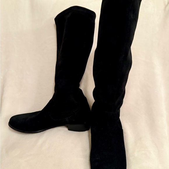 Valdini Brooke boots suede black size 8 - Picture 3 of 7